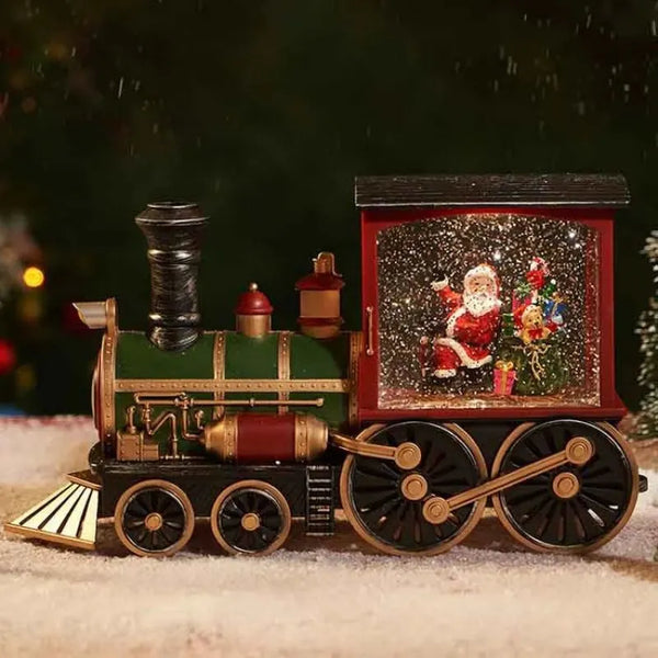 Santa's Train Music Box