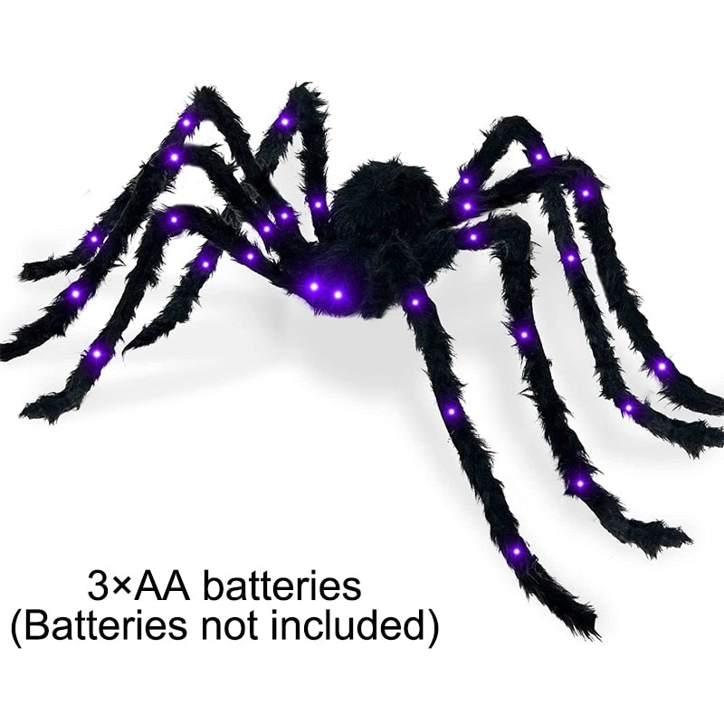 LED Purple Light Spider