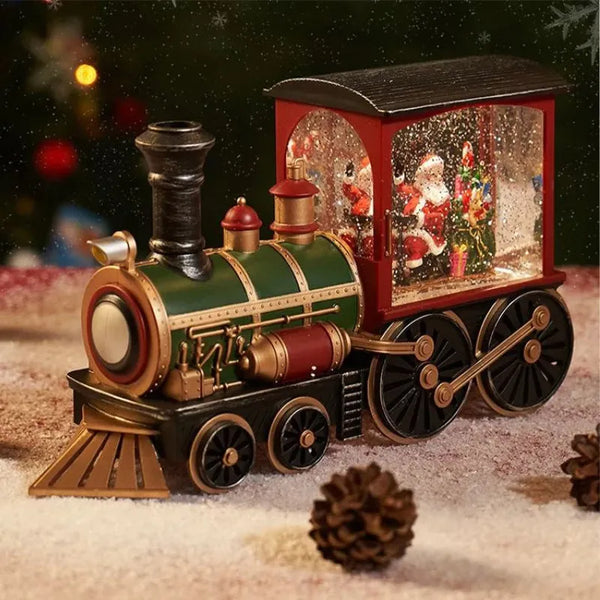 Santa's Train Music Box