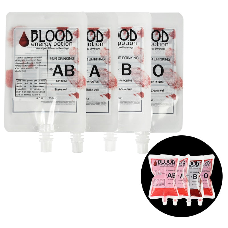 5/10 Piece Halloween Character Vampire Blood Bag