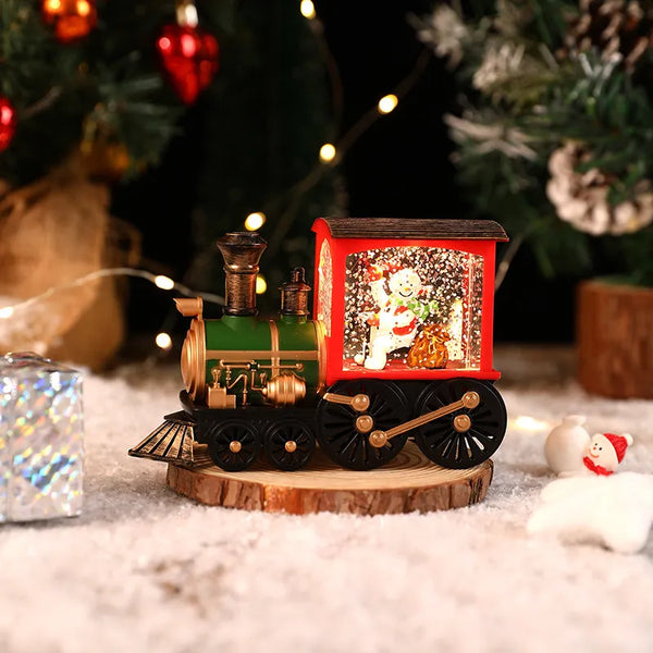 Santa's Train Music Box