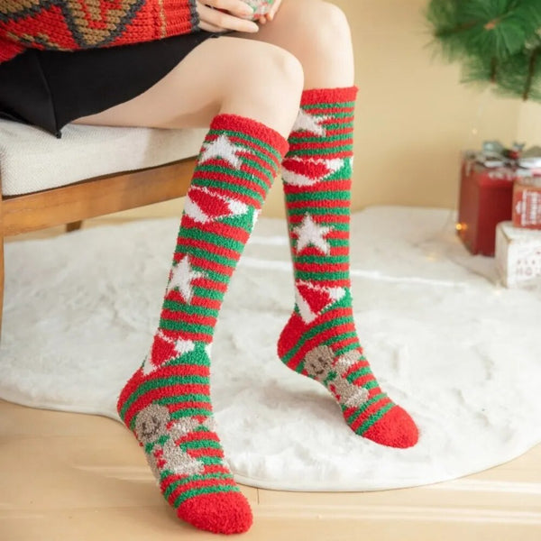 Leg Warmer Christmas Socks