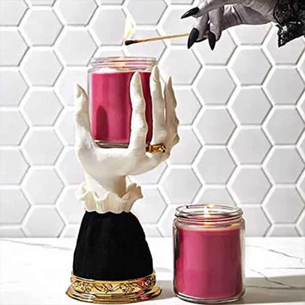 Glam Witch Candle Holder