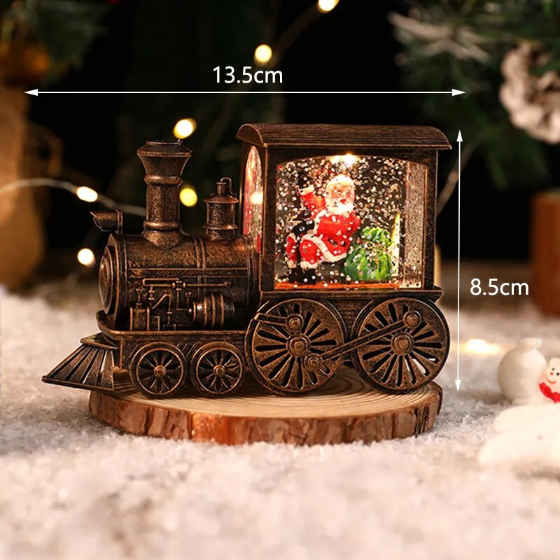 Santa's Train Music Box