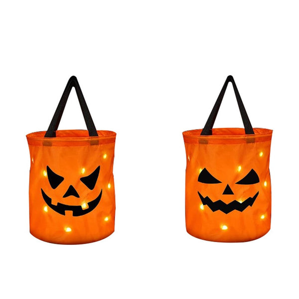 Reusable LED Trick or Treat Bucket