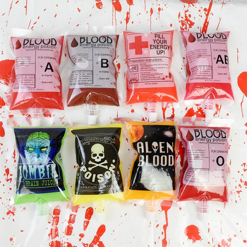 5/10 Piece Halloween Character Vampire Blood Bag